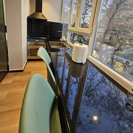 Myslym Shyri Street With Balcony דירה טיראנה